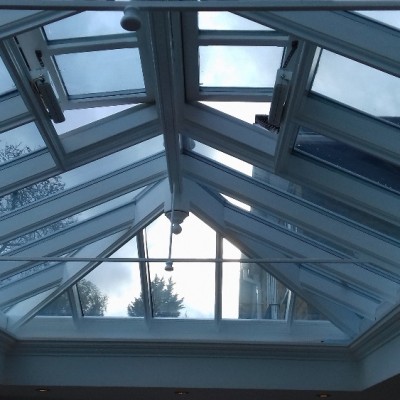 conservatory roof repaint